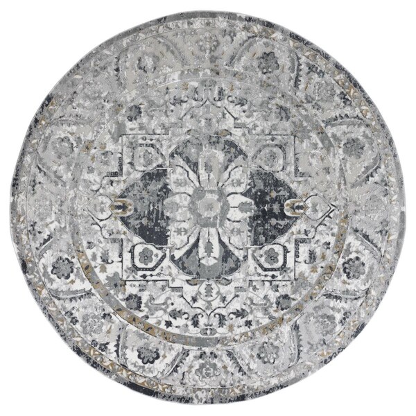 Manmade Veronica Adelaide Wheat Round Rug; 7 ft. 10 in. MA3080039 - main